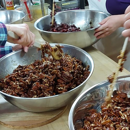 Noix ou Canneberges enrobées de sucre d’érable au kilo