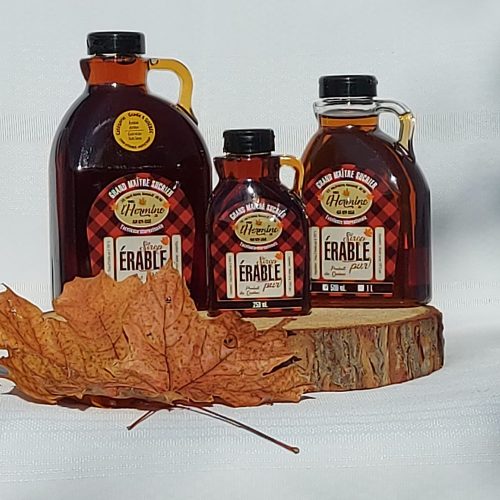 Sirop d’érable-Cruchon plastic transparent -Clearpack