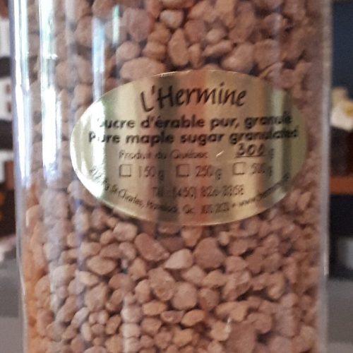 Pépites de sucre d’érable en granules - Sucrière 300 g